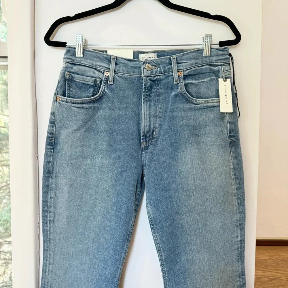 NWT Citizens of Humanity Isola Flare Jeans Pegasus Blue 27 - Picture 9 of 17